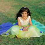 Rainbow Net Frock