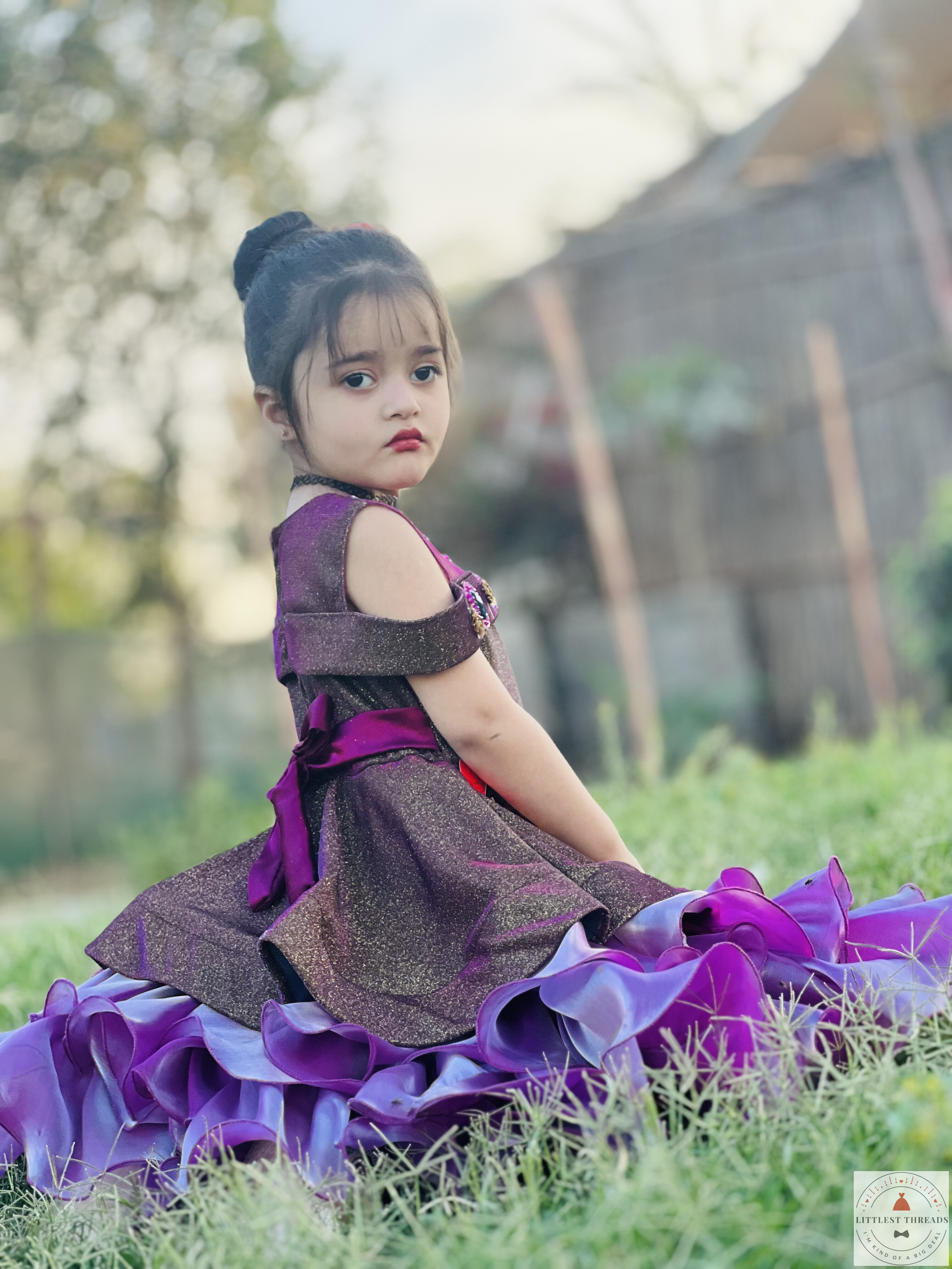 Barbei Purple Frock